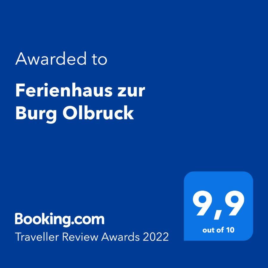 Ferienhaus Zur Burg Olbruck Hain  Eksteriør bilde